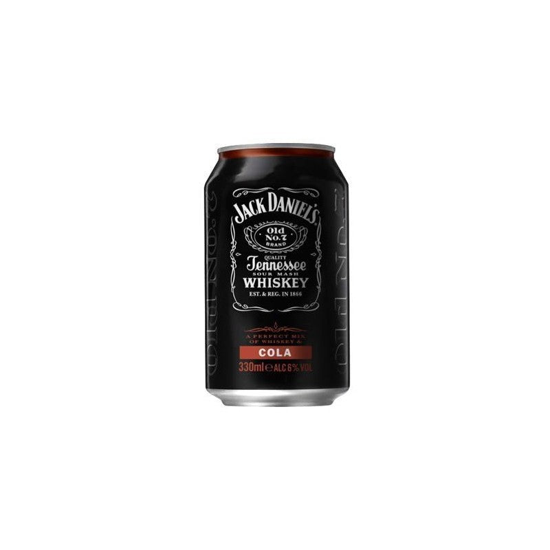 Jack Daniel’s & Cola (canette 33cl)