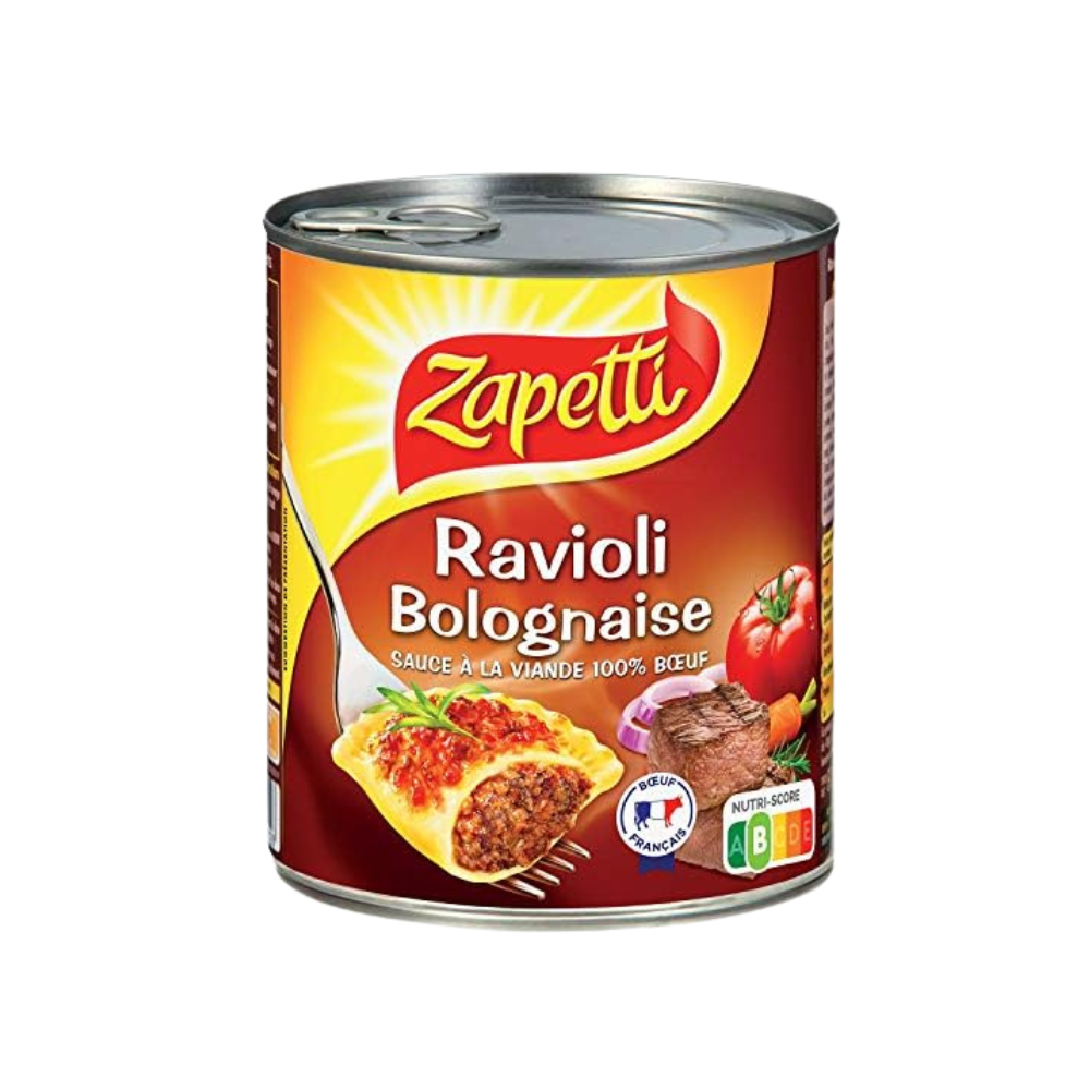 Zepetti Ravioli Bolognaise